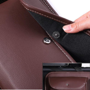 PU Leather Car Trunk Organizer