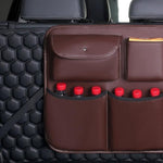 PU Leather Car Trunk Organizer