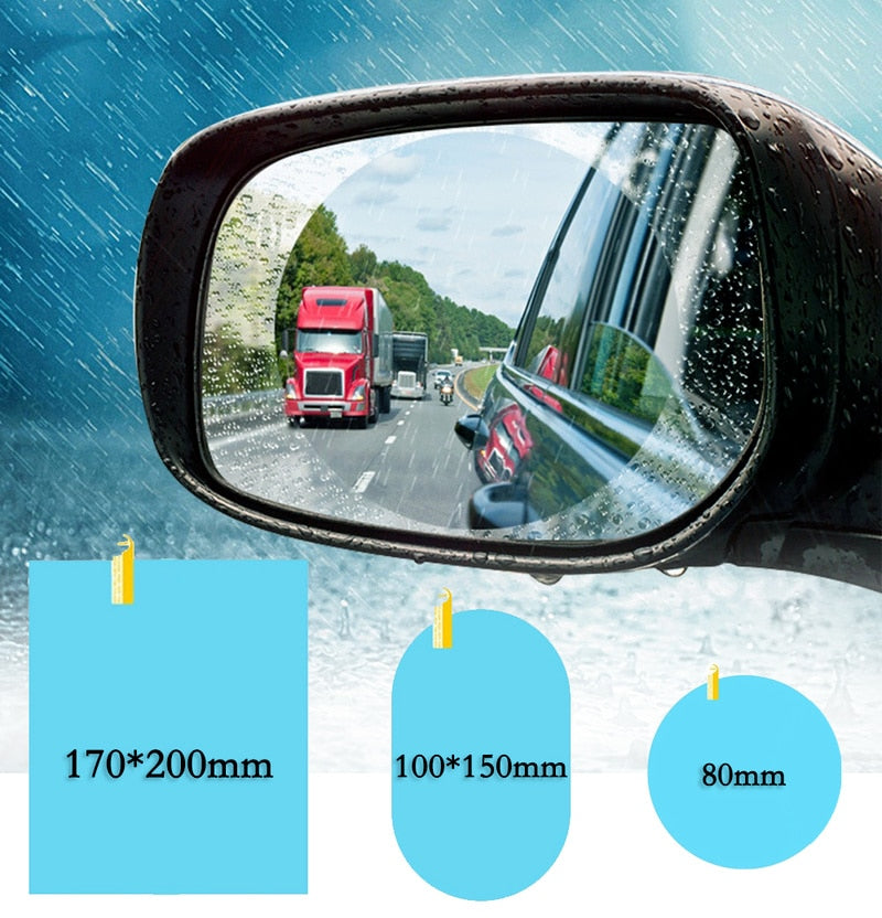 Rainproof Film for Car Rearview Mirror