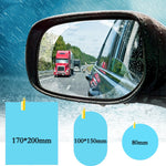 Rainproof Film for Car Rearview Mirror
