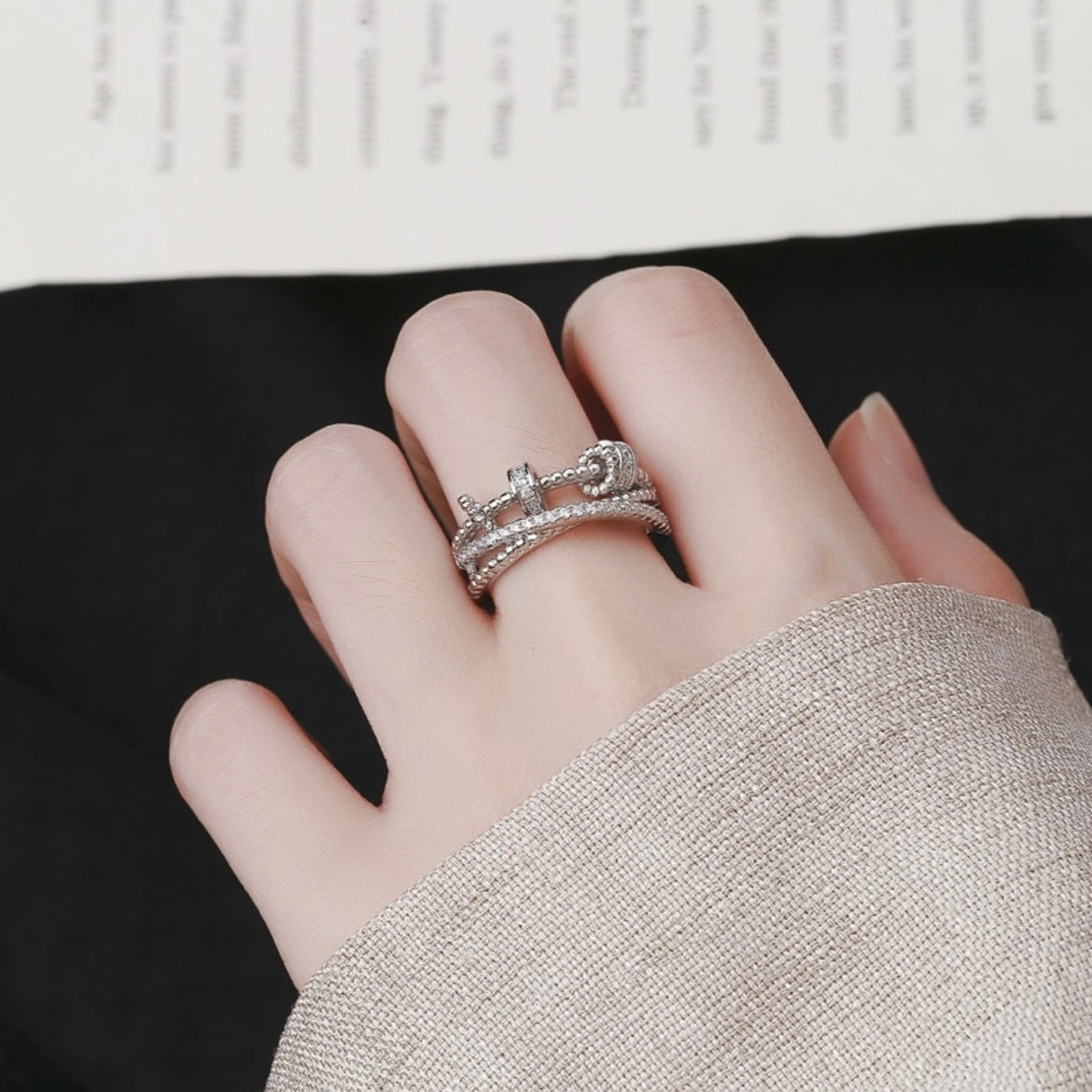 To My Daughter Fidget Ring