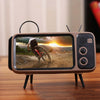 Retro TV Bluetooth Speaker Mobile Phone Holder