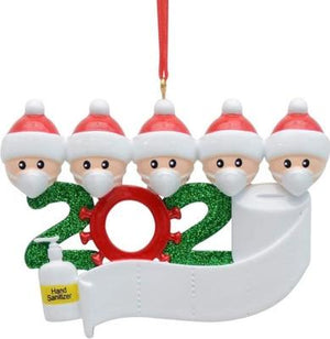 2020 Quarantine Christmas Ornament