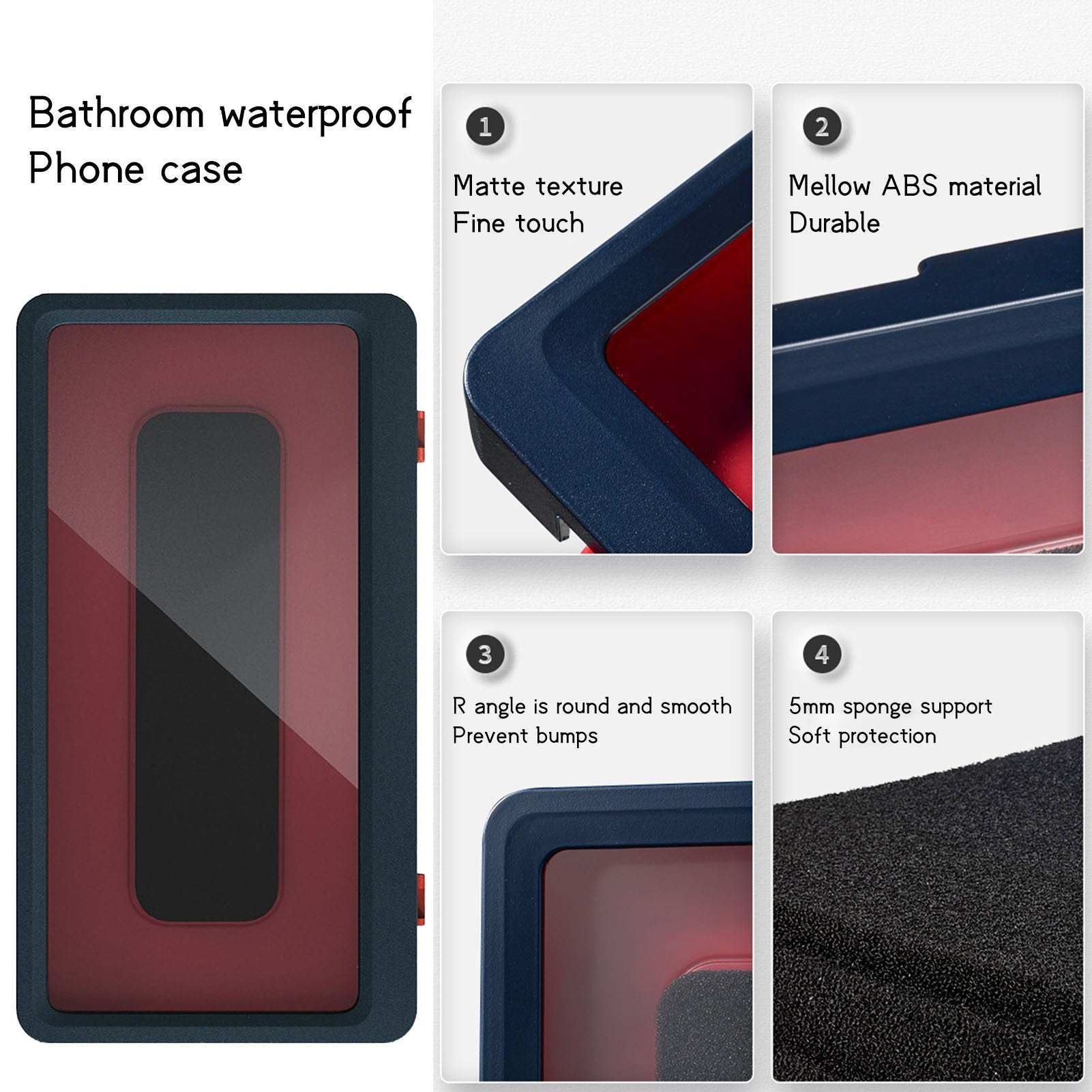 Touch Screen Waterproof Phone Case