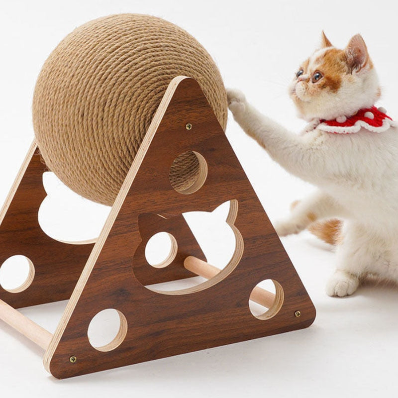 Cat Scratching Ball Toy