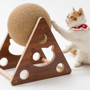 Cat Scratching Ball Toy