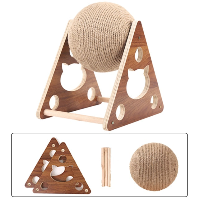 Cat Scratching Ball Toy