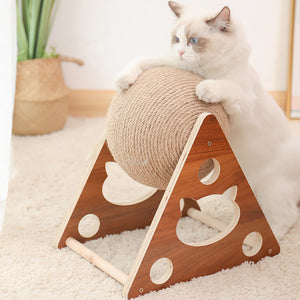 Cat Scratching Ball Toy