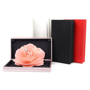 Pop Up Rose Rings Box