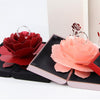 Pop Up Rose Rings Box
