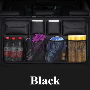 PU Leather Car Trunk Organizer