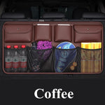 PU Leather Car Trunk Organizer