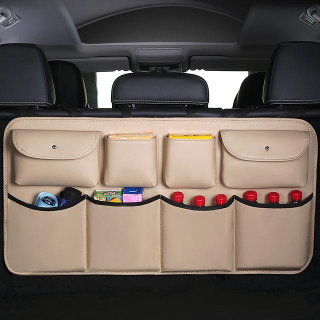 PU Leather Car Trunk Organizer