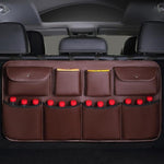 PU Leather Car Trunk Organizer