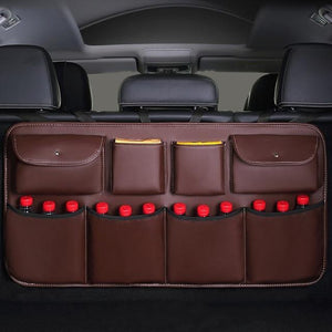 PU Leather Car Trunk Organizer